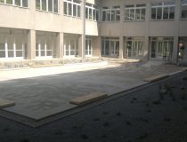 Atrium der Mittelschule, Bystřice nad Pernštejnem