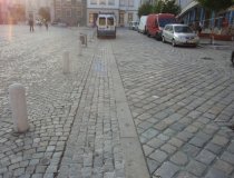 Brno, Zelný trh, granite curbs